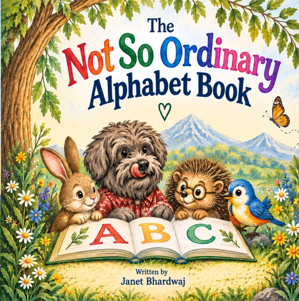 The Not So Ordinary Alphabet Book front cover